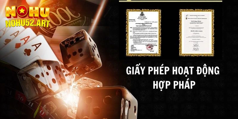 Giấy phép hoạt động - quy định chính sách tài chính minh bạch